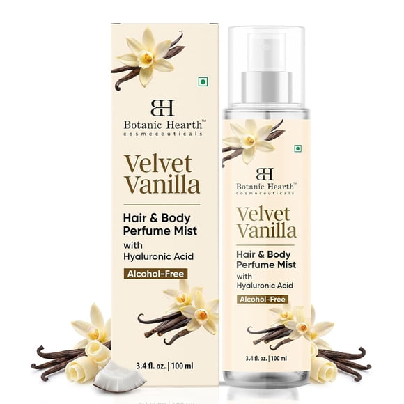 Perfume para Cabello Botanic Hearth Velvet Vanilla 100 ml Sin Alcohol