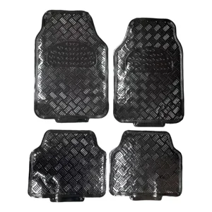 Genérico - Piso Goma Metalizados Tuning Carbono