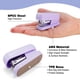 thumbnail image 3 of Juego De Grapadoras Purple Mini Paquete De 2 Con Removedor Y 2000 Grapas, 3 of 8