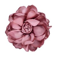 Ioensy - Broche Floral De 10 Cm, Broches Artesanales Para Mujer, Para Regalos De Fiesta, Ceremonias, Bailes, Color Rosa