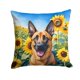 thumbnail image 1 of Cojín Sunflowers Belgian Malinois, 1 of 6