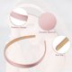 thumbnail image 3 of Ofertas Únicas 2 Piezas Diademas Simples de Satén Sólido Moda Antideslizante Accesorios para el Cabello para Mujeres 0.63" de Ancho Rosa, Amarillo, 3 of 7
