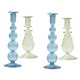 thumbnail image 5 of 4 Uds Candelabro De Cristal Soporte Candelabro Decoración Comedor Navidad, 5 of 5