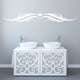 thumbnail image 2 of Decomural Swirl Crown Decorative Headboard WS-15389, 2 of 2