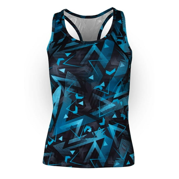 Camiseta Musculosa Deportiva Stretch Mujer