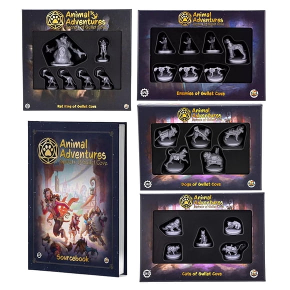 Juego de mesa SFG Animal Adventures: paquete Gullet Cove