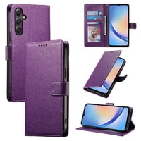Funda Para Foxdock Samsung Galaxy A34 5G– Cuero Premium, 3 Ranuras Para Tarjetas, Protección Contra Impactos