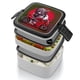 thumbnail image 4 of Moto Fiambrera de Doble Capa, Contenedor de Almuerzo Portátil Apilable, Almacenamiento de Alimentos Hermético a Prueba de Fugas, 1000ml, 4 of 6