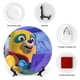 thumbnail image 3 of Plato Decorativo de Porcelana Fina Desmarcar Oso Agente Especial 15 cm, 3 of 6