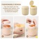 thumbnail image 5 of Uxcell Mini Cubo de Basura con Tapa, Pequeño Cubo de Basura de Escritorio, Contenedor de Reciclaje 2.2L Amarillo, 5 of 7