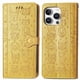 thumbnail image 3 of Funda Cartera FOXDOCK para iPhone 16 Pro Max , Flip PU con Relieve de Gatos y Perros, Tarjetero y Soporte, 3 of 6