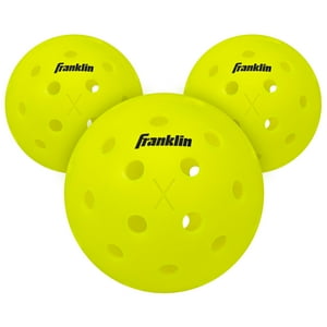 Pelotas De Pickleball Franklin Sports X-40, Paquete De 3 Unidades, Para Exteriores