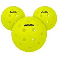 Pelotas De Pickleball Franklin Sports X-40, Paquete De 3 Unidades, Para Exteriores