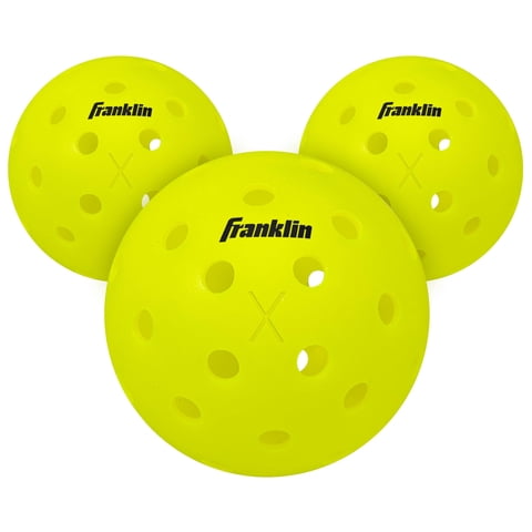 Pelotas De Pickleball Franklin Sports X-40, Paquete De 3 Unidades, Para Exteriores