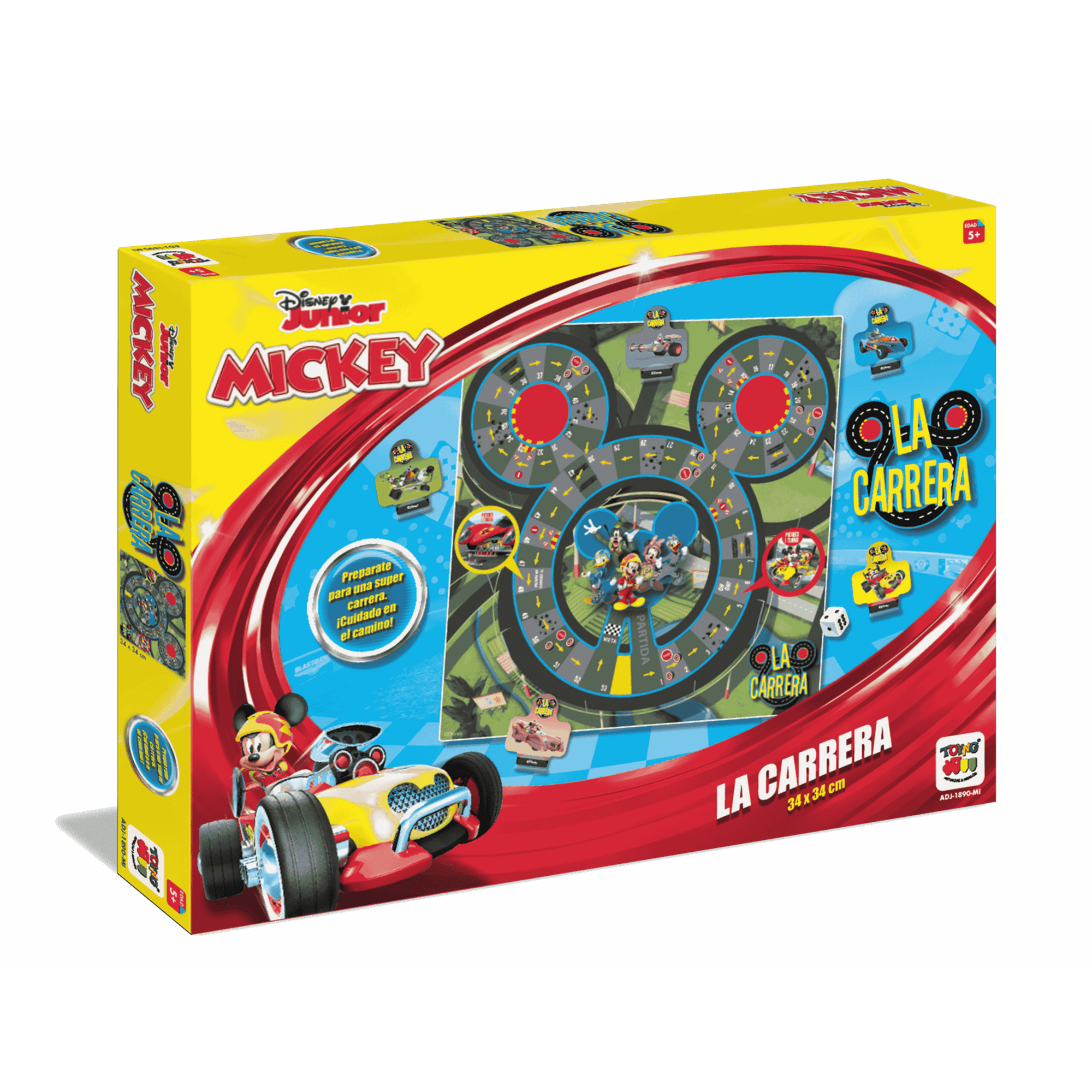 Toyng - Juego De Mesa Carrera De Mickey - Disney
