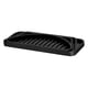 thumbnail image 1 of Bandeja de goteo de agua para refrigerador, colector de goteo, dispensador de agua, sartén para evitar derrames, secado rápido, silicona para cafetera negro, 1 of 5