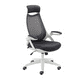 thumbnail image 2 of Silla de oficina Versalles blanco/gris oscuro, 2 of 5