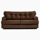 thumbnail image 1 of Sofa 3C Valeria Felpa Chocolate, 1 of 3