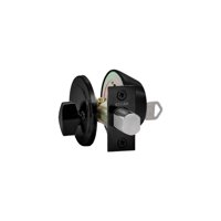 Stark Design - Cerrojo De Seguridad, Cilindro Exterior Y Seguro Interior. (Negro Mate). Sku: Sdce4-Bl