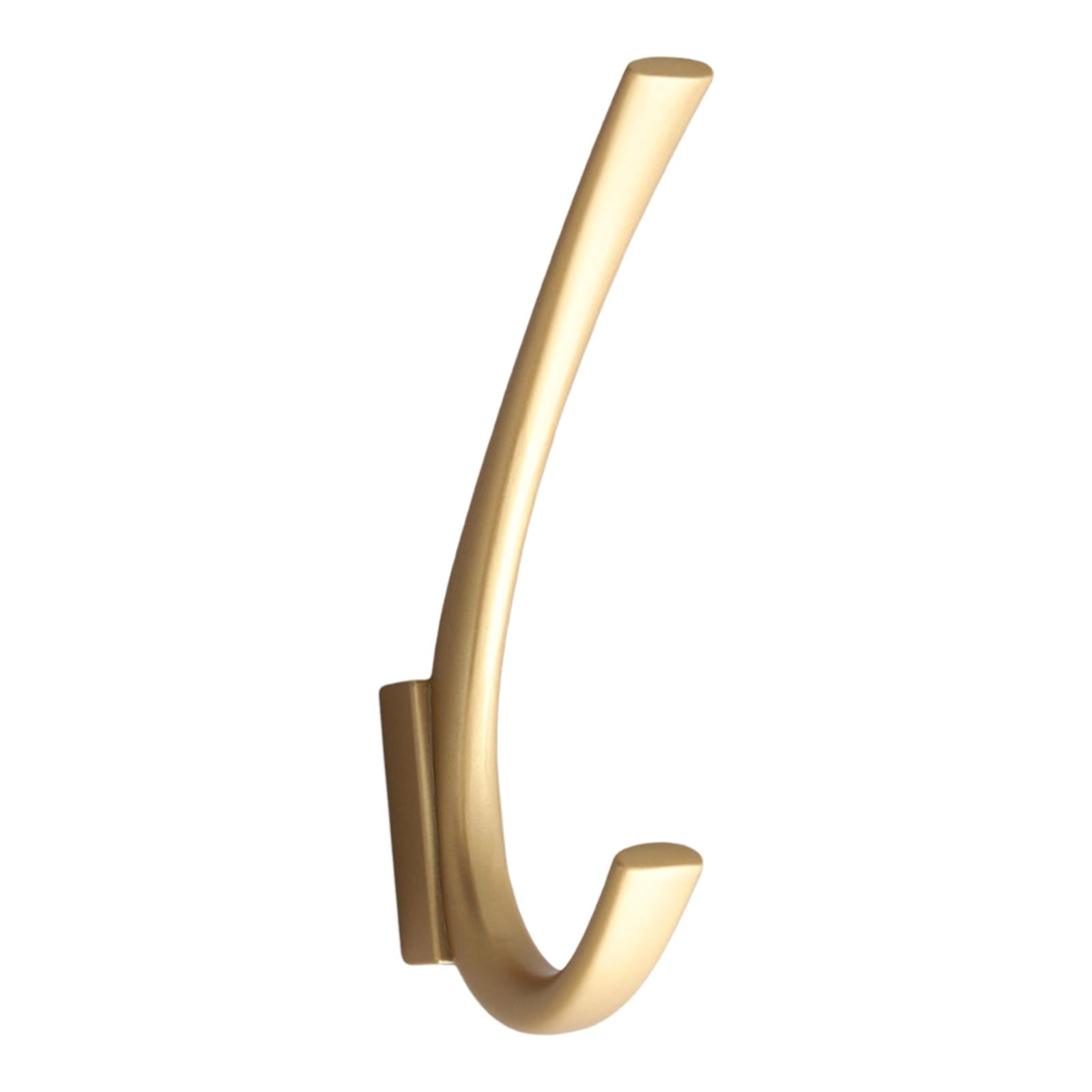 Bothyi - Percha De Soporte De Gancho De Sombrero De Abrigo De Llave De Pared De Estilo Vintage Con Tornillos Decoración Del Hogar Dorado