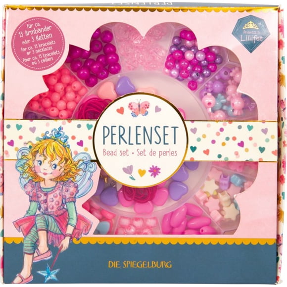 Set de cuentas en cajita de flor de Princesa Lillifee