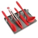 thumbnail image 2 of Reposacucharas 2 en 1 de silicona con almohadilla antigoteo para múltiples utensilios de cocina, soporte para cucharas de cocina de gran tamaño, sin BPA, resistente al calor, apto para lavavajillas., 2 of 5