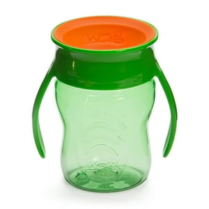 Wow Cup - Vaso Baby Tritan Con Asas Verde
