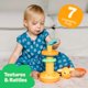 thumbnail image 2 of Juguete de apilamiento Move2Play 7 anillos estilo Montessori - Regalo para bebé, 2 of 7