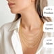 thumbnail image 5 of Collar Rewizoo de cadena de cuerda de oro 14K (16-26 pulgadas), 5 of 9
