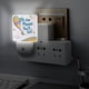 thumbnail image 5 of ¡Oh, los Lugares que Irás! Luz nocturna LED con sensor de anochecer a amanecer para dormitorio, baño, pasillo, escaleras - Lámpara LED nocturna de enchufe, 0.5W - 1 pieza, 5 of 6