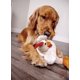 thumbnail image 5 of Juguete de peluche para perros GoDog Checkers Fat Rooster, blanco chirriante, grande, 5 of 9