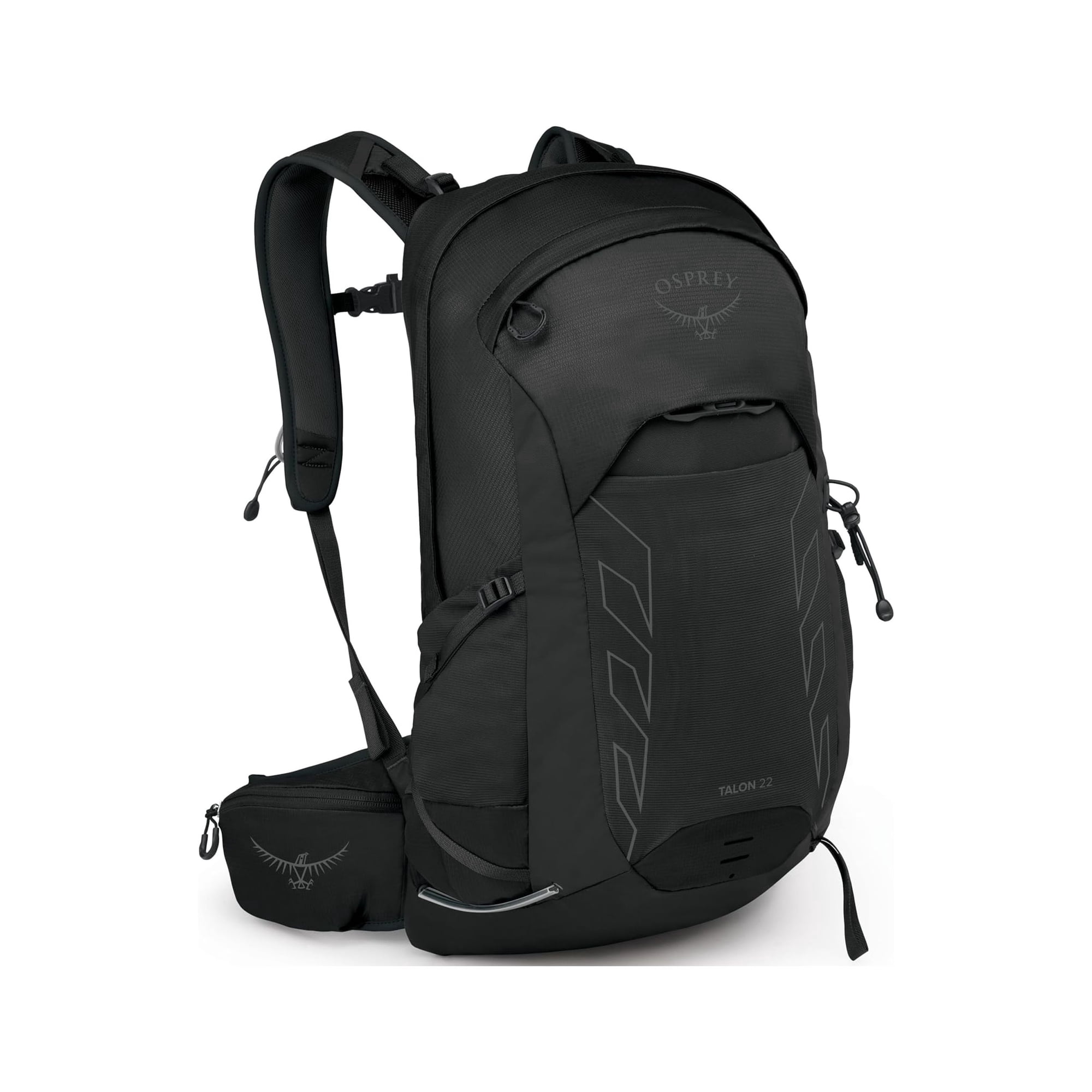 Mochila Osprey Talon 22l, Ligera, De Senderismo, Para Hombre, Color Negro