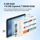 thumbnail image 4 of Tablet Paaxoo Android 15 10,1" 18 GB de RAM 128 GB de ROM, 4 of 7