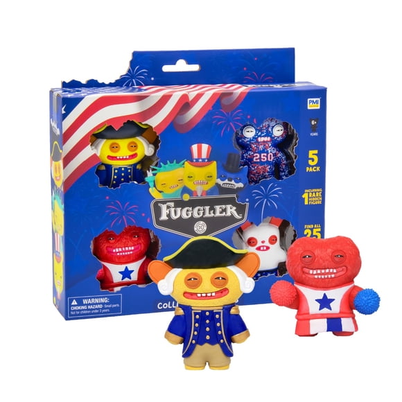 Figuras Coleccionables Fuggler Usa 250 Paquete De 5