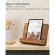 thumbnail image 5 of Soporte para libros de cocina ZICOTO de madera maciza para encimera de cocina, 5 of 8