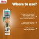 thumbnail image 4 of Sellador Akfix AS606 24 x 300 ml Pintable con Siliconado, 4 of 9