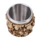 thumbnail image 1 of Cráneo 3D Jarra De Cerveza Acero Inoxidable Dentro De Café Cerveza Té Taza De Beber B, 1 of 3