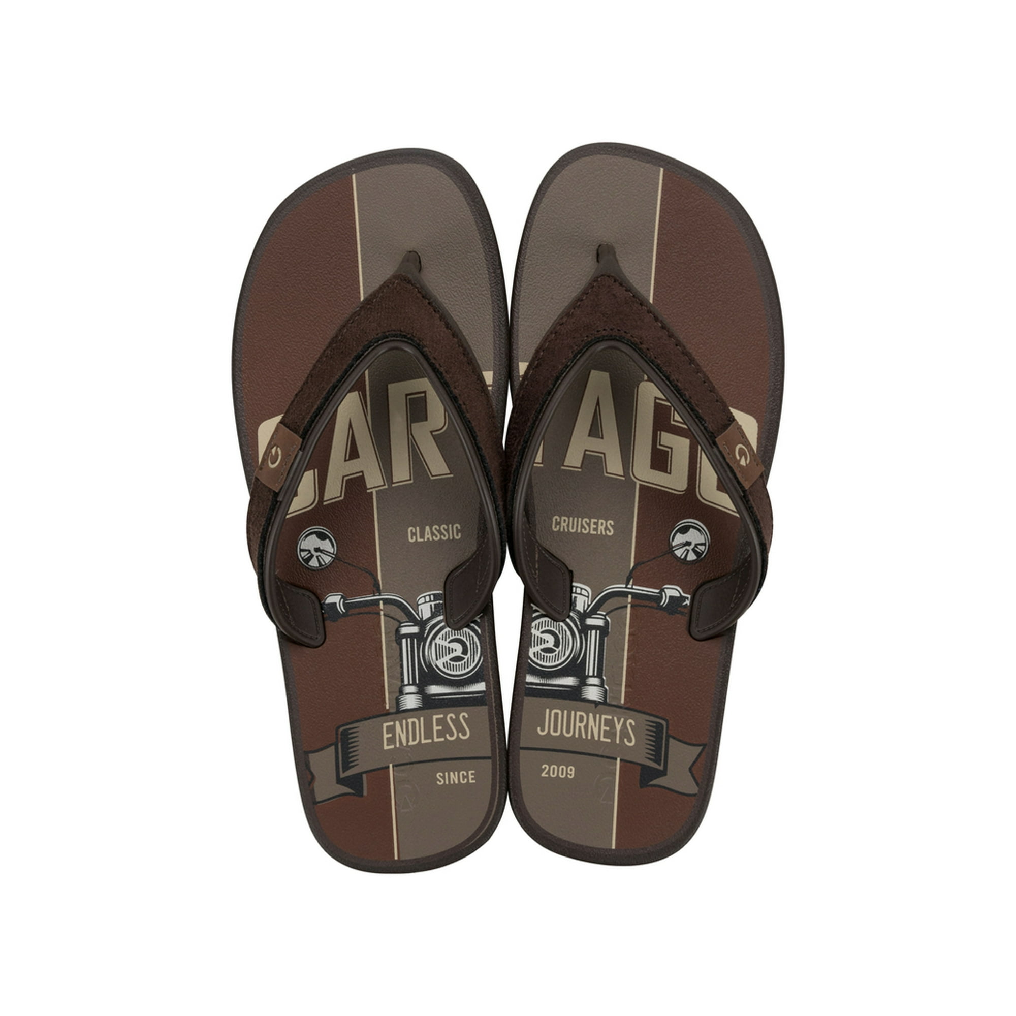 Sandalia Hombre Beige/marrón Dakar Ad Cartago