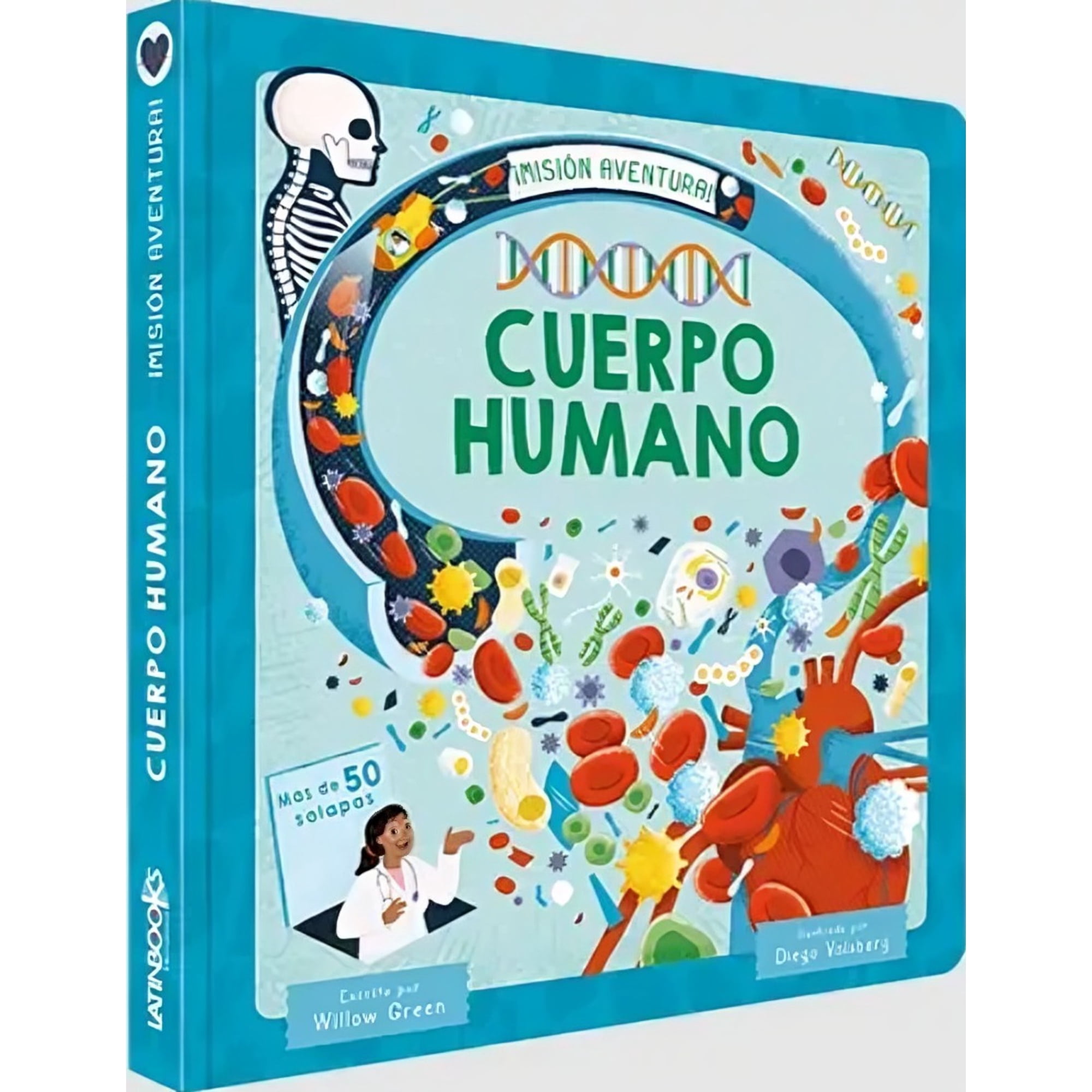 Latinbook - Libro Cuerpo Humano Mision Aventura - Equipo Editorial