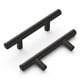 thumbnail image 1 of Tirador para gabinete Hickory Hardware, colección Bar Pulls, acabado níquel negro cepillado, 6.4 cm, 1 of 6