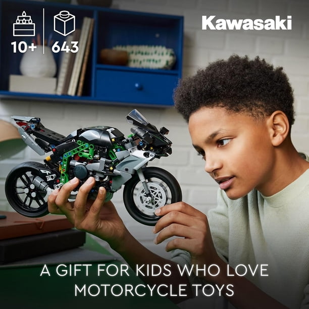 LEGO Technic Kawasaki Ninja H2R Moto 42170 643 piezas | Lider