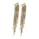 thumbnail image 2 of Pendientes De Diamantes De Imitación Pendientes Largos De Moda Para Citas Compromiso Oro, 2 of 3