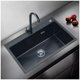 thumbnail image 4 of Cocina Lavaplatos Empotrado 55 x 45cm Acero Inox 304 3mm, 4 of 6