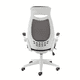 thumbnail image 4 of Silla de oficina Versalles blanco/gris oscuro, 4 of 5