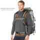 thumbnail image 4 of Mochila de Senderismo Loowoko 50L Impermeable para Camping con Funda para Lluvia, 4 of 6