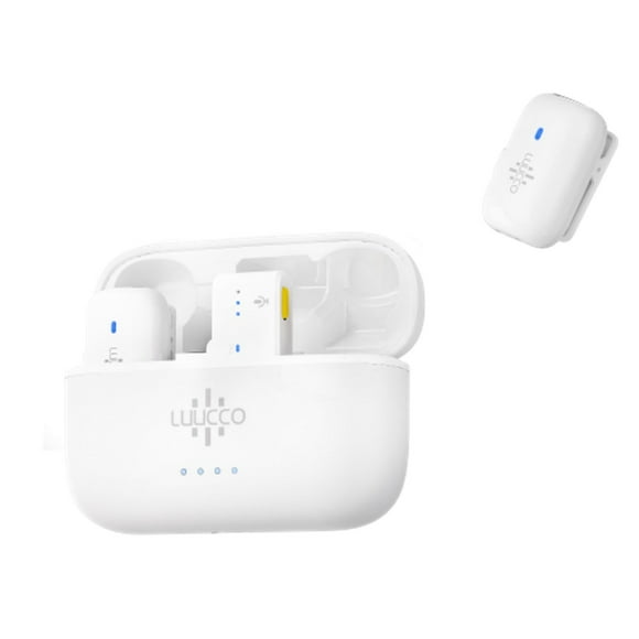 Microfono Lavalier Wireless Minipods Blanco