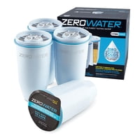 Filtro De Repuesto Zerowater 5-Stage 0 Tds, Paquete De 4