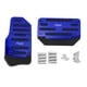 thumbnail image 5 of 2X Freno Acelerador Sport Antideslizante Pedal Pad Vehículo Automático AT Coche Azul, 5 of 5