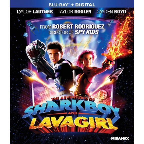 Blu-ray Paramount Sharkboy & Lavagirl + Digital