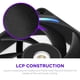 thumbnail image 3 of Ventilador de caja NZXT F120X Performance 120 mm PWM RGB negro, 3 of 9